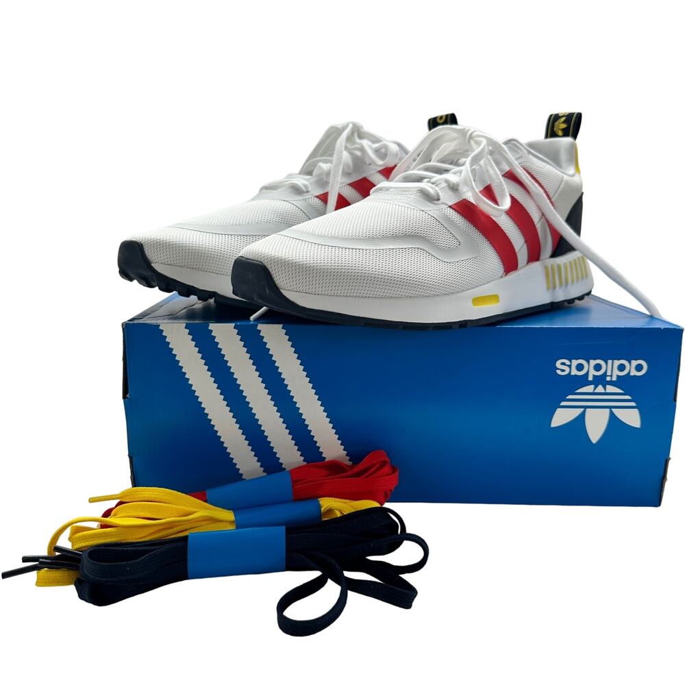 Adidas Originals Multix Men’s running shoe white size 12